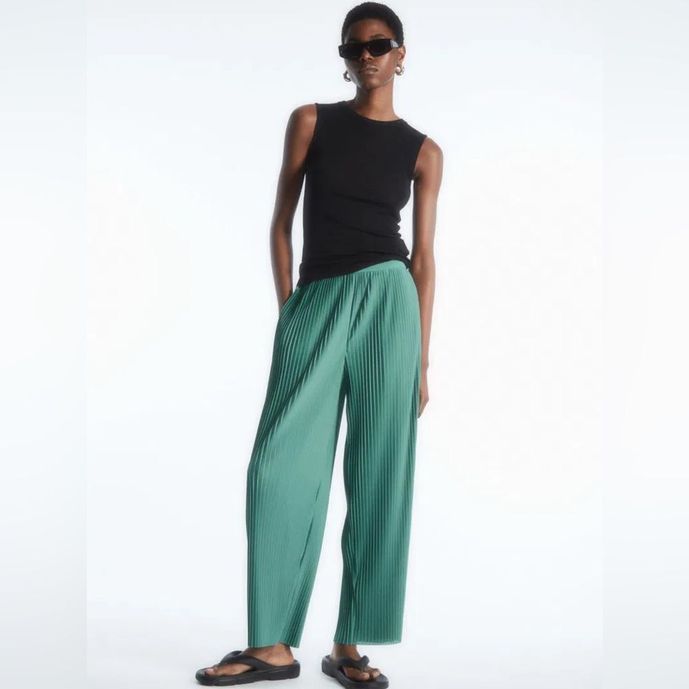 COS Plisse Pants NWT - Picture 2 of 9